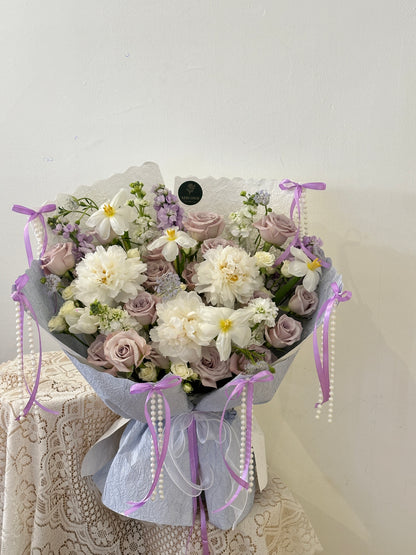 Velvet Blush Garden · 丝绒奶粉花园