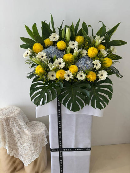 Serenity Tribute Stand · 静谧安怀追思花架