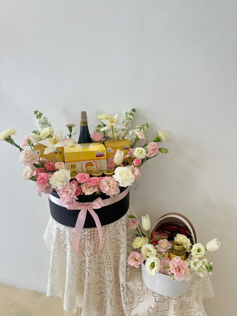 Postpartum Nourishment Gift Box · 月子滋补花艺礼盒