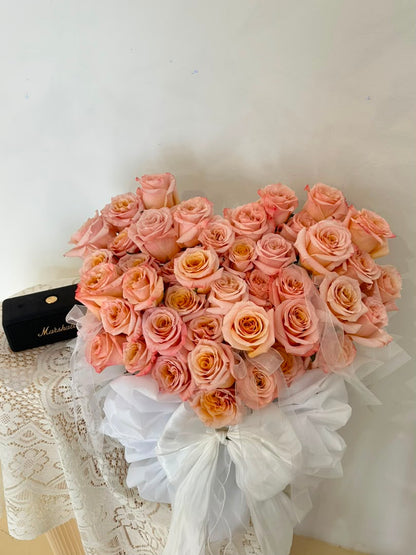 Blush Royale · 粉蔷盛宴花束