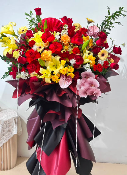 Prosperity Crown Arrangement · 鸿运冠冕花艺