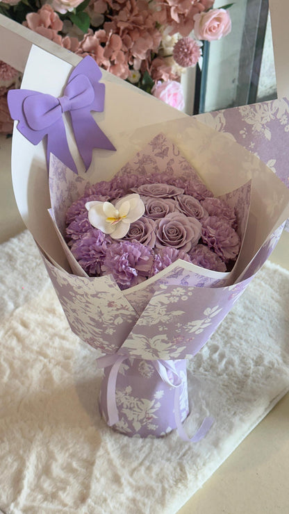 Lavender Dream Melody · 薰衣草梦语香皂花束