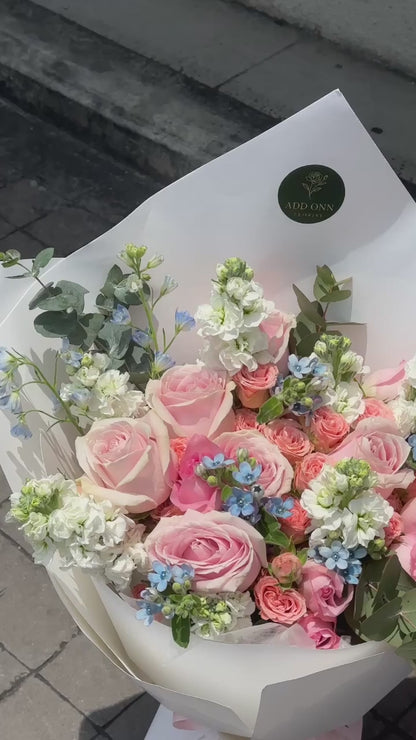 Rosy Cloud Bouquet · 玫瑰云语花束