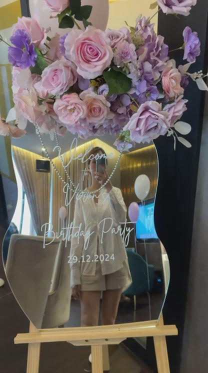 Lavender Dreamscape Birthday Setup · 紫梦花语生日布置