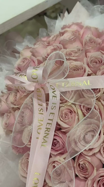 Rosé Infinity · 永恒粉玫花束