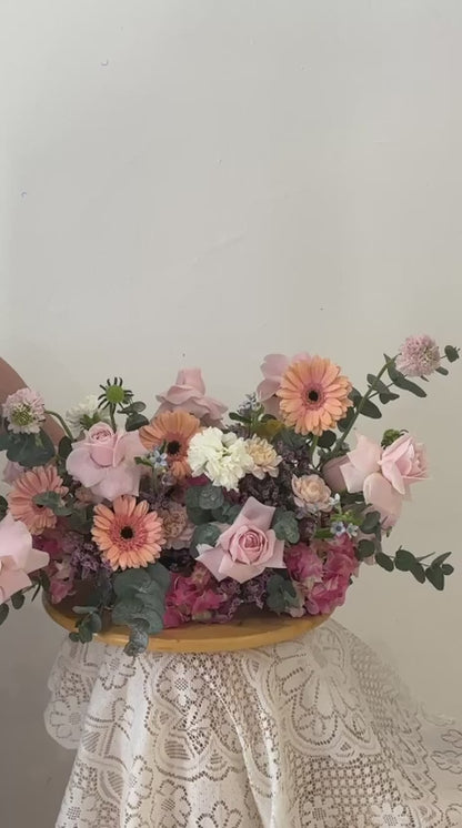 Blush Garden Table Arrangement · 粉韵花园桌花