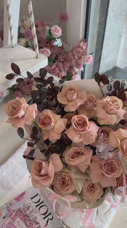 Cocoa Rose Poetry · 可可玫瑰诗意花束