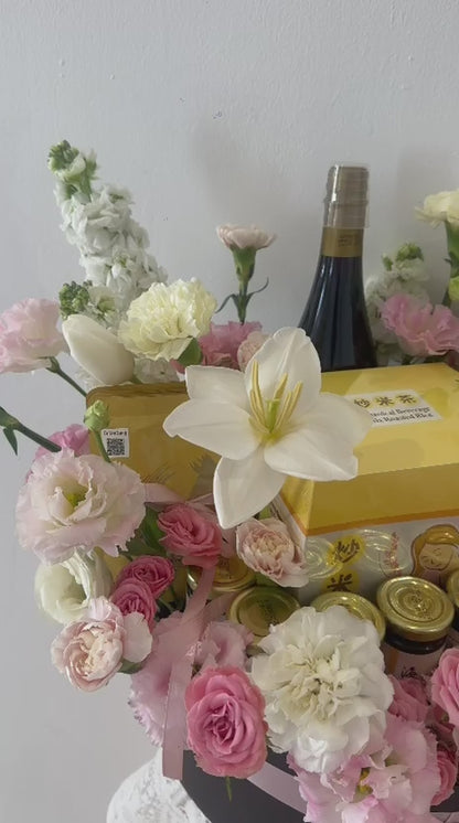 Postpartum Nourishment Gift Box · 月子滋补花艺礼盒