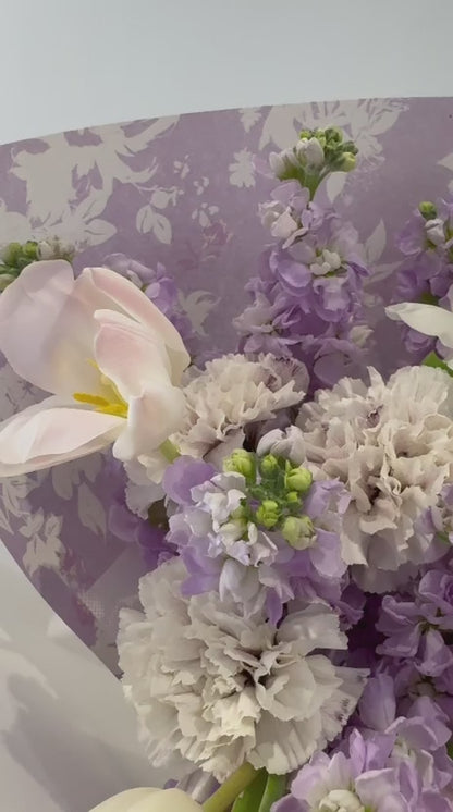 Lavender Garden Whisper · 紫韵花园花束