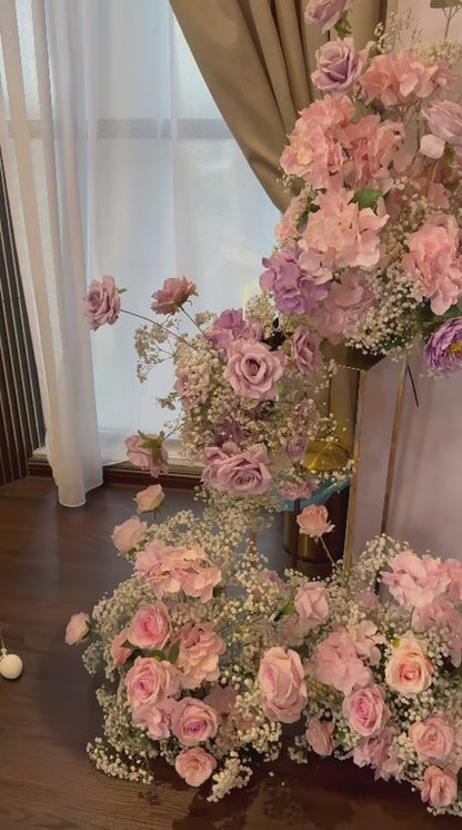 Lavender Dreamscape Birthday Setup · 紫梦花语生日布置