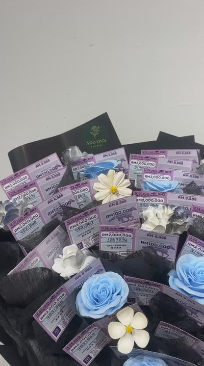 Sapphire Fortune Bloom · 蓝钻财运花礼