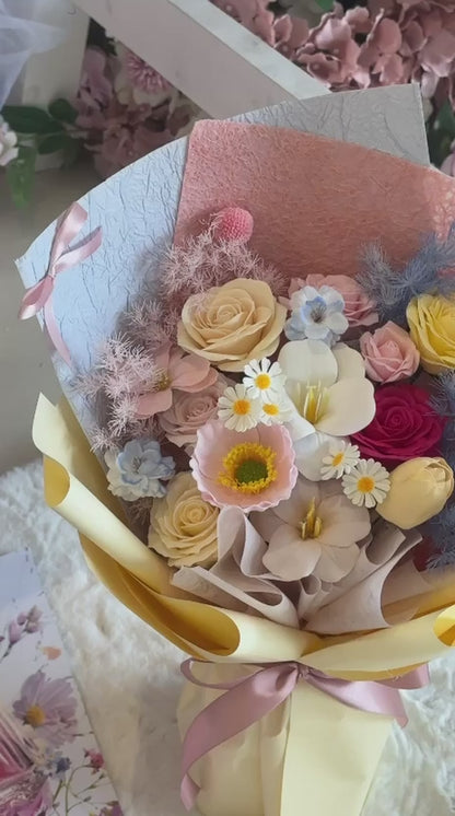 Sweet Daisy Melody · 甜心雏菊花语香皂花束